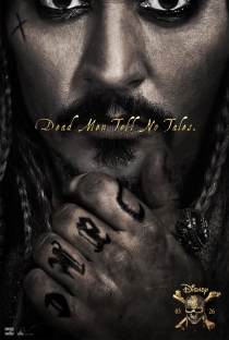 加勒比海盗5：死无对证电影海报