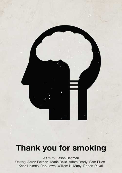 感谢你抽烟电影海报