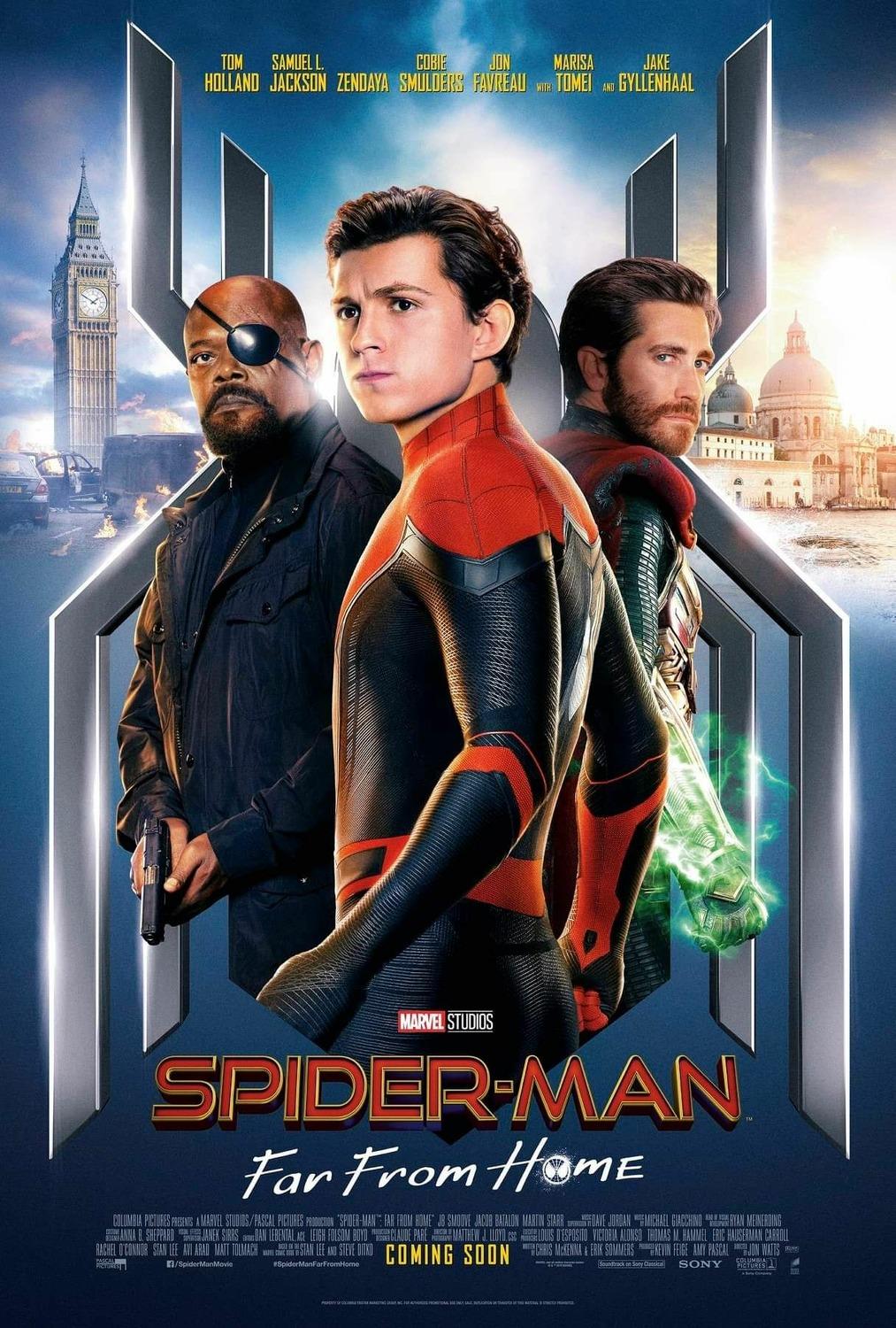 蜘蛛侠英雄远征spidermanfarfromhome电影海报共32张