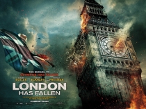 伦敦陷落电影海报
