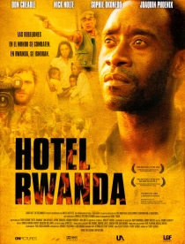 卢旺达饭店电影海报